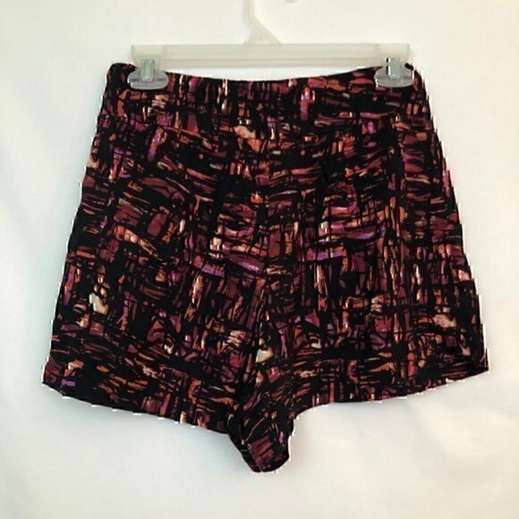 FOREVER 21 Black Pink Aztec Boho High Waisted Waist Rise Shorts JUNIORS Small S - Picture 6 of 6